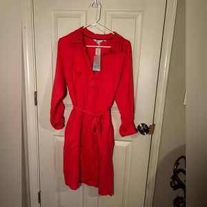 Boden Jena Jersey Shirt Dress